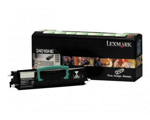 LEXMARK E33x, E340, E342n tonercartridge zwart high capacity 6.000 pagina s 1-pack Return program