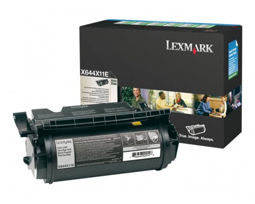 LEXMARK X644e, X646dte tonercartridge zwart extra high capacity 32.000 pagina s 1-pack return program