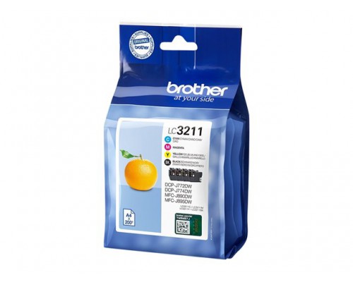 BROTHER LC3211 VALUE BLISTER LC3211BK/C/M/Y