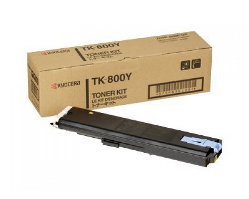 KYOCERA TK800Y Toner yellow for FSC8008N