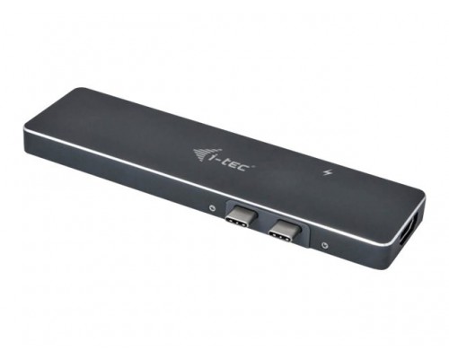 I-TEC USB-C Metal Mini Docking for Apple MacBook Pro 1x HDMI 4K 3840x2160/30Hz 1x USB-C 2x USB 3.1 2x Cardreader 1x USB-C PD