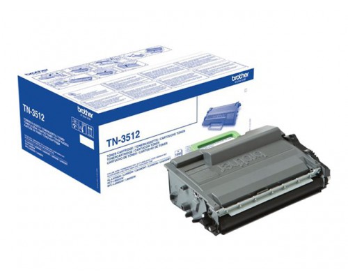 BROTHER TN3512 Toner Cartridge Zwart Super Hoog Rendement