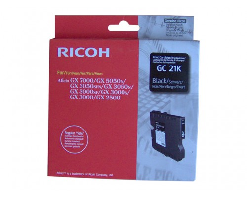 RICOH GC-21K gel cartridge zwart standard capacity 1.500 pagina s 1-pack