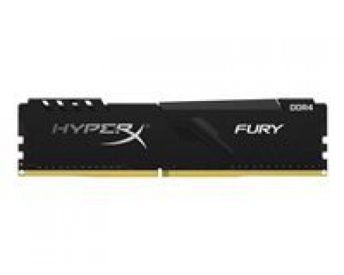 KINGSTON 8GB 2666MHz DDR4 CL16 DIMM 1Rx8 HyperX FURY Black