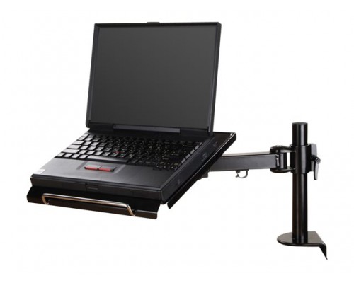 NEOMOUNTS BY NEWSTAR NOTEBOOK-D100 Notebook Holder Height to 27cm 10.5 inch Deph 30 to 60cm 11.8 to 23.5 inch Colour Black
