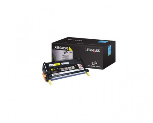 LEXMARK X560 tonercartridge geel standard capacity 4.000 paginas 1-pack