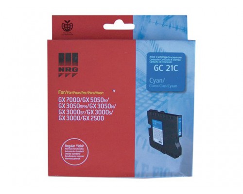 RICOH GC-21C gel cartridge cyaan standard capacity 1.000 pagina s 1-pack