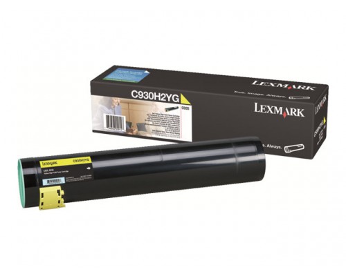 LEXMARK C935 tonercartridge geel standard capacity 24.000 pagina s 1-pack