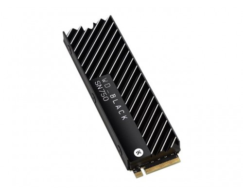 WD Black SSD SN750 Gaming 1TB PCIe Gen3 8Gb/s M.2 High-Performance NVMe SSD Bulk with heatsink