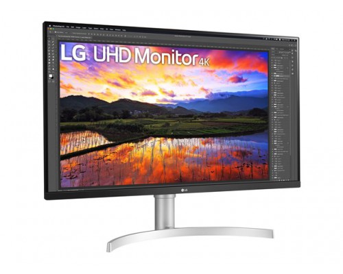 LG 32UN650-W.AEU 31.5inch Monitor IPS HDR10 16:9 3840x2160 350 cd/m2 60hz non Glare HDMIx2 DisplayPort 1.4v Headphone Out Speakers