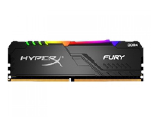 KINGSTON 8GB 2666MHz DDR4 CL16 DIMM 1Rx8 HyperX FURY RGB