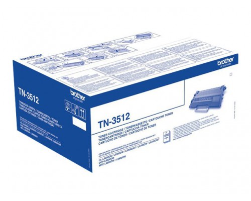 BROTHER TN3512 Toner Cartridge Zwart Super Hoog Rendement