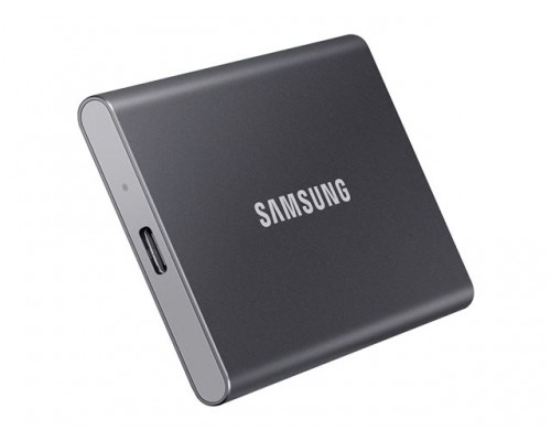 SAMSUNG Portable SSD T7 2TB extern USB 3.2 Gen 2 indigo titan grey