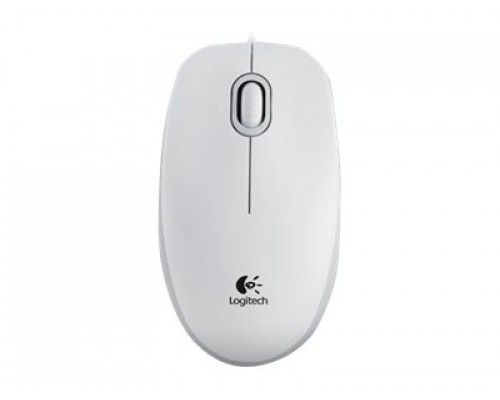 LOGITECH M100 Mouse White USB - EMEA