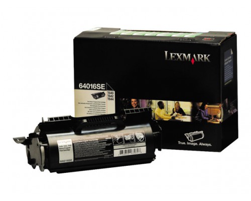 LEXMARK T640, T642, T644 tonercartridge zwart standard capacity 6.000 pagina s 1-pack return program