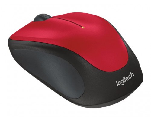 LOGITECH Mouse Wireless M235 Red - Muis Rood Draadloos