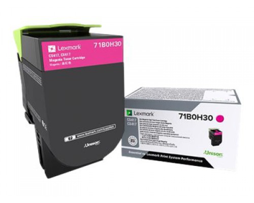 LEXMARK High Yield Magenta Toner Cartridge