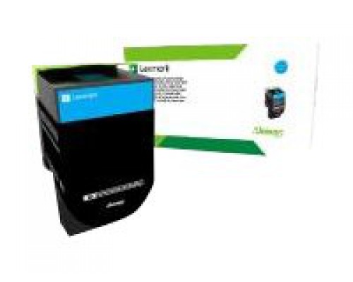 LEXMARK cyan toner 1K