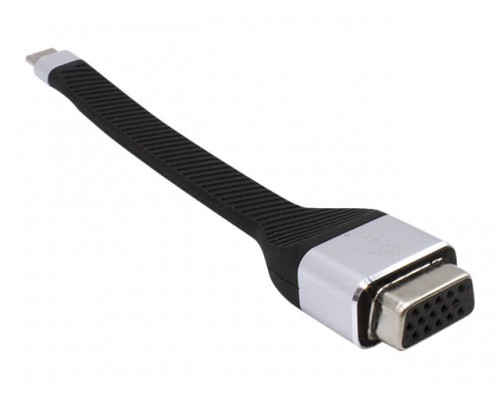 I-TEC USB C to VGA Flat Adapter 1x VGA Full HD 1920x1080/60Hz kompatible with Thunderbolt 3