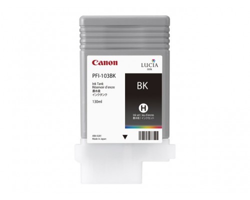 CANON PFI-103BK inktcartridge zwart standard capacity 130ml 1-pack