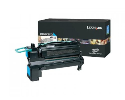 LEXMARK C792 toner cyaan standard capacity 20.000 pagina s 1-pack