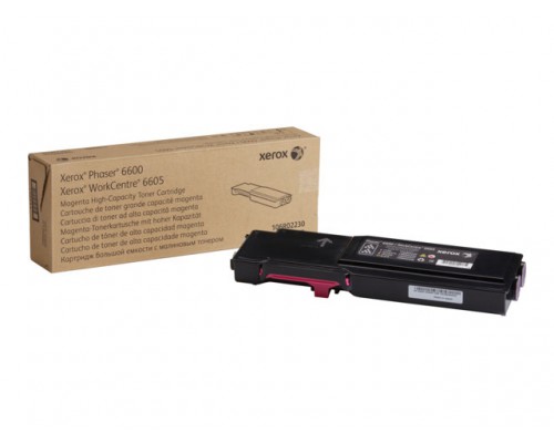 XEROX 6600/6605 toner magenta high capacity 6.000 pagina s 1-pack