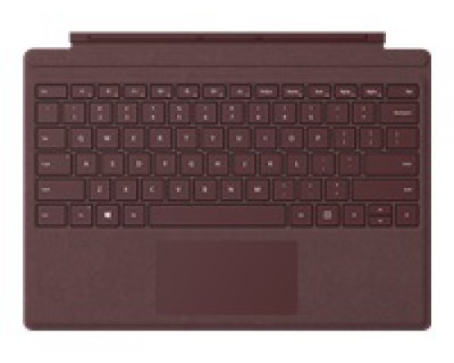 MS Surface Pro Type Cover Commercial SC Hardware M1725 BURGUNDY English International Euro (GB) Demo