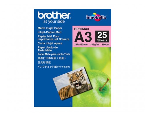 BROTHER BP-60MA3 inkjet paper A3 25BL 190g/qm for MFC-6490CW