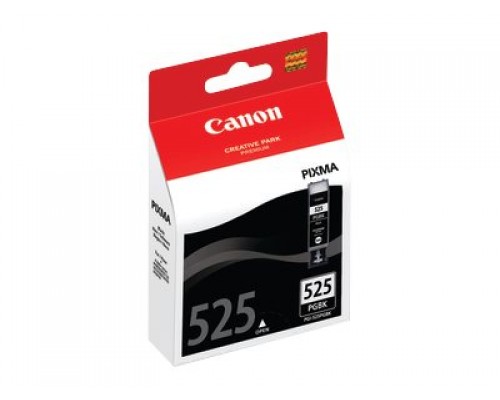 CANON PGI-525PG BK inktcartridge zwart standard capacity 19ml 339 pagina s 1-pack blister met alarm