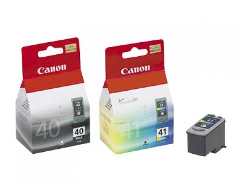 CANON PG-40 / CL-41 inktcartridge zwart en kleur standard capacity combopack blister zonder alarm