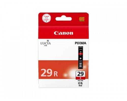 CANON PGI-29 R inktcartridge rood standard capacity 2.370 pictures 1-pack