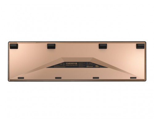 CHERRY DW 9000 SLIM - Rechargeable Wireless Desktop - Keyboard and Mouse Set - USB/Bluetooth - BLACK (EU) US-Englisch w. EURO Symbol