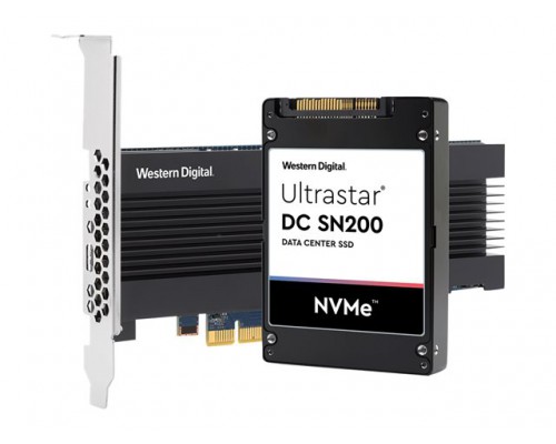 WESTERN DIGITAL ULTRASTAR SN200 SSD SFF 6400GB PCIe MLC RI 15NM HUSMR7664BDP301