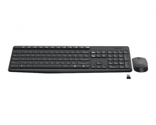 LOGITECH MK235 Wireless Keyboard&Mouse GREY US INT