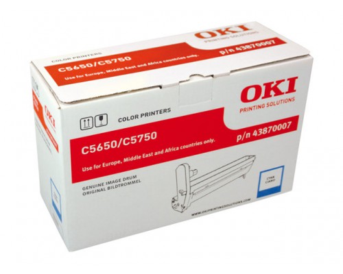 OKI C5650, C5750 drum cyaan standard capacity 20.000 pagina s 1-pack