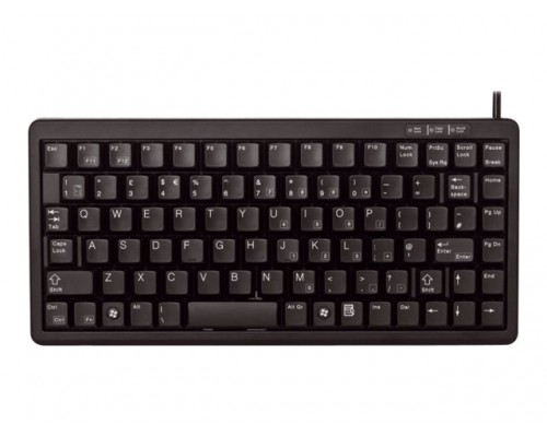 CHERRY Mechanical keyboard low profile compact 86 keys USB + PS/2 black