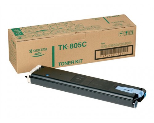 KYOCERA TK-805C tonercartridge cyaan standard capacity 10.000 paginas 1-pack