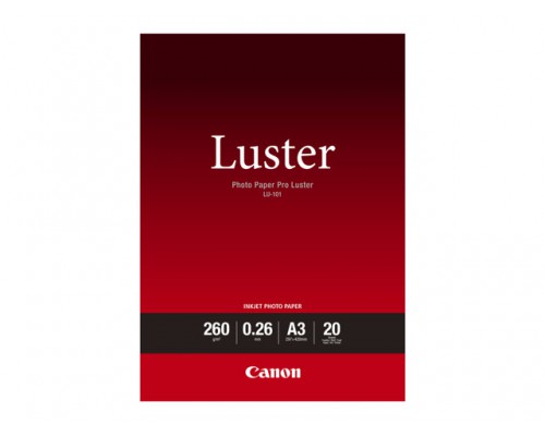 CANON 260g/m2 A3 20 sheets 1-pack luster paper