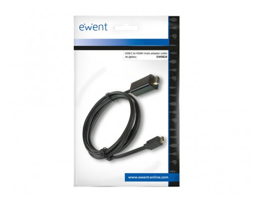 EWENT USB-C to HDMI cable 4K at 60Hz 2m