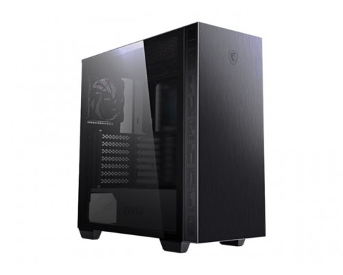 MSI MPG SEKIRA 100P Mid tower 2xUSB 3.0 1xType C 4x120mm Black Fan Tempered Glass Window