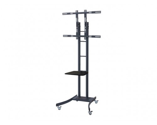 NEOMOUNTS BY NEWSTAR PLASMA-M2000E Mobile Floor Stand for Flatscreens 37 to 85 inch 35kg Height 115cm VESA 400x400mm Colour Black