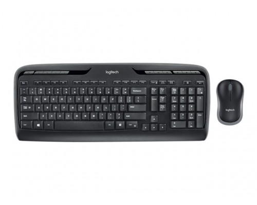 LOGITECH Keyboard and Mouse MK330 Wireless Combo Desktop Int NSEA layout - Toetsenbord en Muis Draadloos