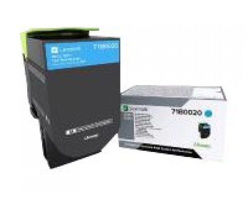 LEXMARK Standard Cyan Toner Cartridge