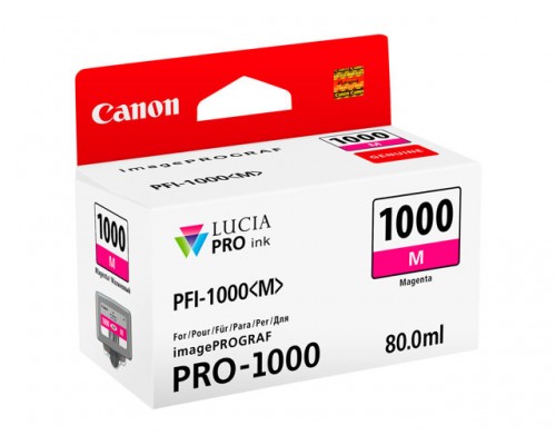 CANON PFI-1000 magenta inkttank