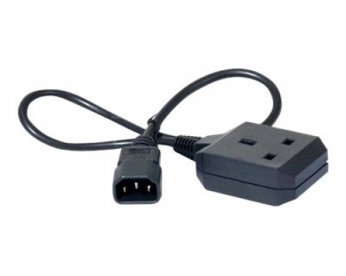 APC Power Cord - 10A-230V-IEC-320 C14 to UK rec - 610mm