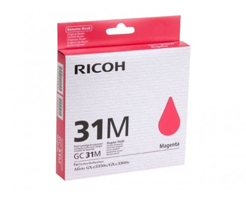 RICOH GC-31M gel cartridge magenta standard capacity 1.000 pagina s 1-pack