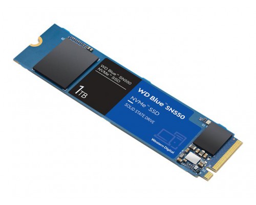 WD Blue SSD SN550 NVMe 1TB M.2 2280 PCIe Gen3 8Gb/s Bulk