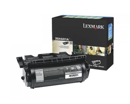 LEXMARK X642e, X644e, X646e tonercartridge zwart standard capacity 10.000 pagina s 1-pack return program