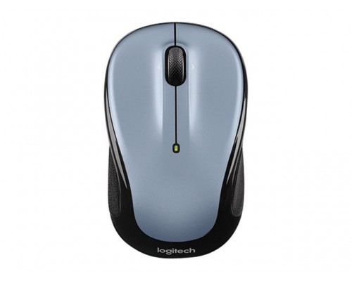 LOGITECH Mouse Wireless M325 Light Silver - Contoured design - Tiny unifying nano receiver - Muis Zilver Draadloos