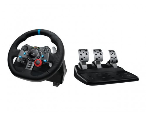 LOGITECH G29 Driving Force Racing Wheel - for PlayStation 4, PlayStation 3 and PC  - USB -